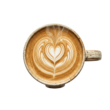 Latte art cup